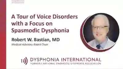 Voice Disorders caused by Spasmodic Dysphonia
