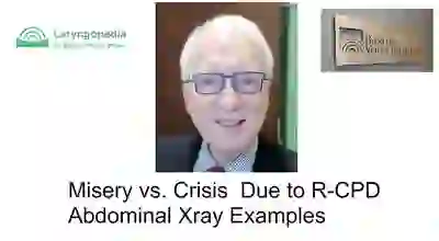 R-CPD in X-ray Pictures: Misery vs. Crisis from Inability to Burp
