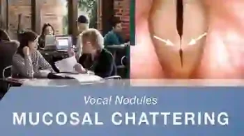 vocals nodules causing mucosal chattering YT Thumbnail